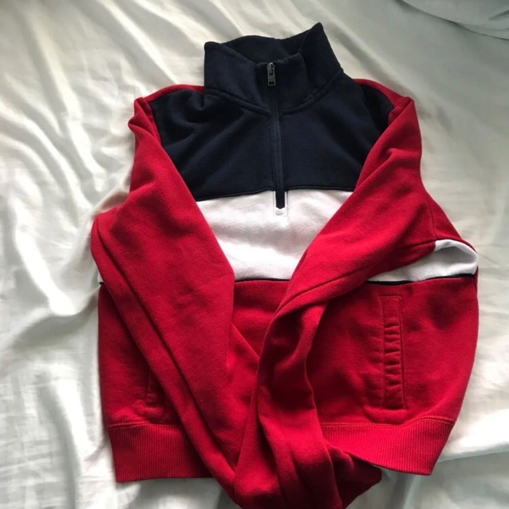 hoodie half zip